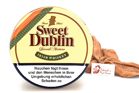 Sweet Dublin Irish Whiskey Pipetobacco 100g Tin Sweet Dublin Irish Whiskey Pipetobacco 100g Tin